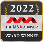 2022 The M&A Advisor Award Winner